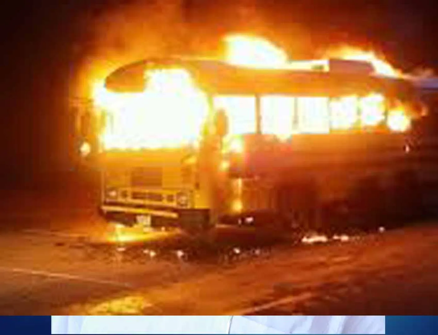 bus fire